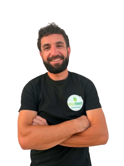 Benjamin, fondateur d'Ecoben16, service de débarras et d'éco-collecte à Angoulême